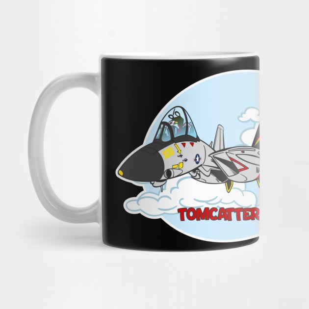 Tomcat Cartoon VF-31 Tomcatters by MBK